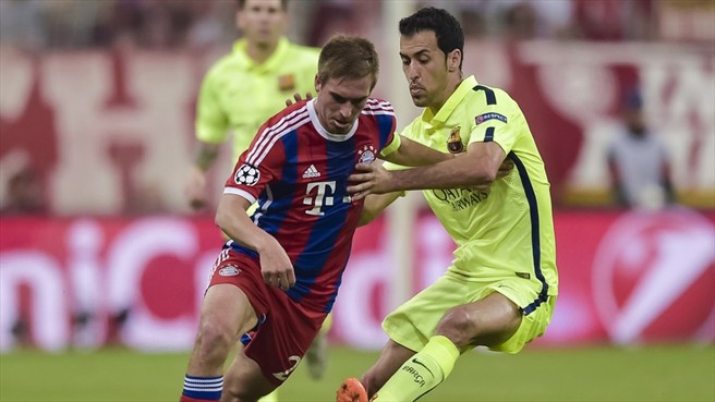 "Бавария" обыграла "Барсу", но распрощалась с ЛЧ - ОБНОВЛЕНО - ФОТО