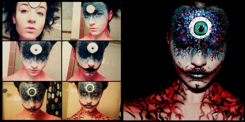 "Картинная галерея" Day.Az: Трансформации с помощью макияжа - ФОТО