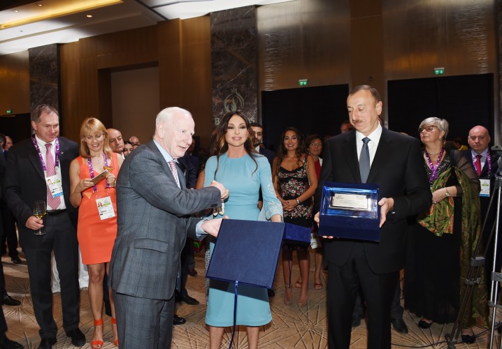 От имени Президента Ильхама Алиева и его супруги Мехрибан Алиевой организован прием для членов Олимпийской семьи - ОБНОВЛЕНО - ФОТО