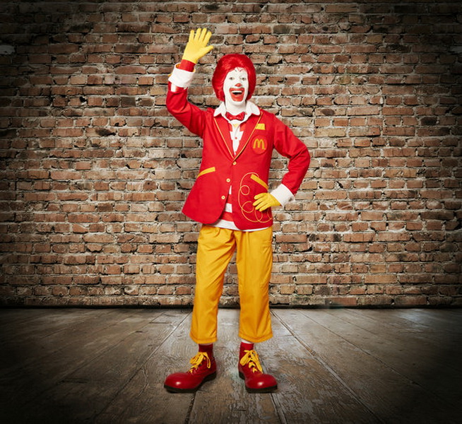 Клоун McDonald's сменил имидж - ФОТО