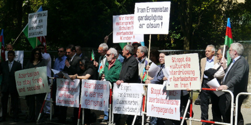 В странах Европы прошли акции протеста против антиазербайджанской политики Ирана - ОБНОВЛЕНО - ФОТО