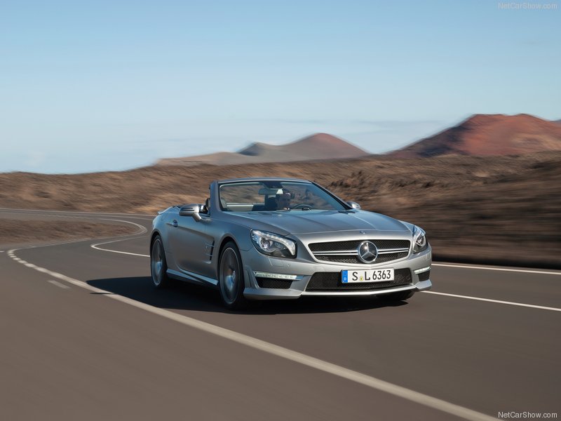 Шумахер в шоке: новый Mercedes-Benz SL63 AMG - ФОТОСЕССИЯ