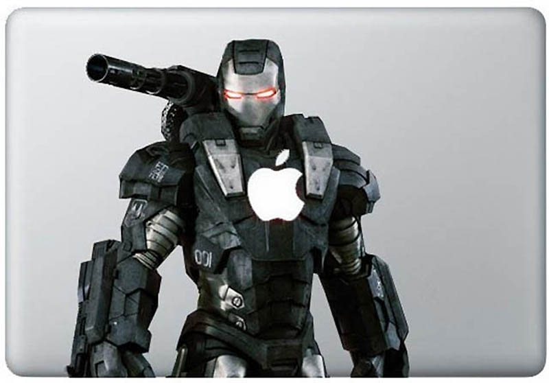 50 креативных наклеек на MacBook - ФОТОСЕССИЯ