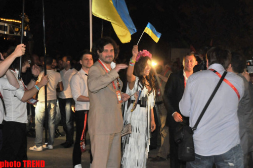 В Баку прошла церемония открытия конкурса "Евровидение 2012" - ОБНОВЛЕНО - ФОТО