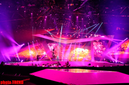 В "Baku Crystal Hall" продолжаются репетиции участников "Евровидения" – ОБНОВЛЕНО – ФОТО