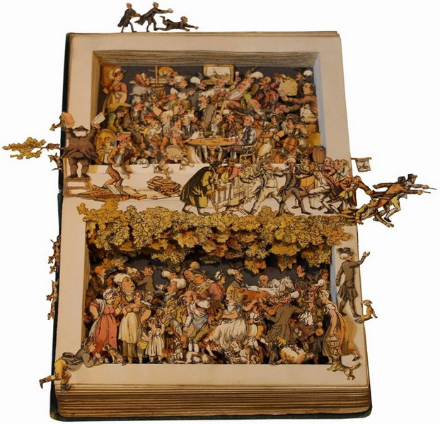 "Картинная галерея" Day.Az: Композиции из книг Керри Миллер - ФОТО