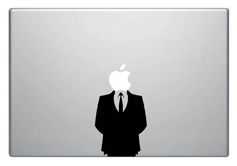 50 креативных наклеек на MacBook - ФОТОСЕССИЯ