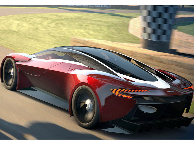 Aston Martin снарядил виртуальный прототип 800-сильным мотором - ФОТО