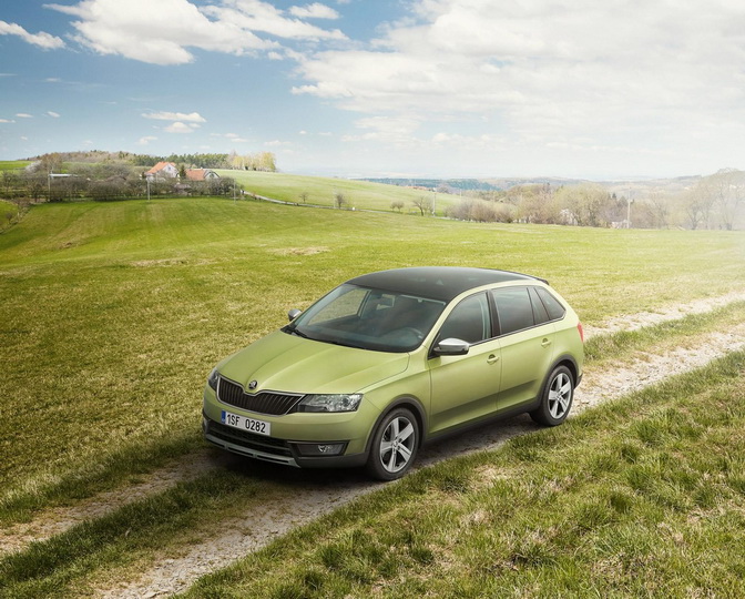 Skoda Rapid получила "вседорожную" версию - ФОТО