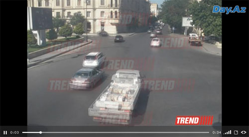 В центре Баку Maserati врезался в жилое здание – ОБНОВЛЕНО - ФОТО - ВИДЕО