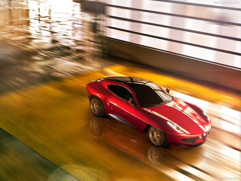 Alfa Romeo создала "летающую тарелку" - ФОТОСЕССИЯ