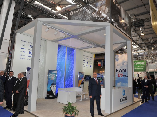 Президент Ильхам Алиев принял участие в открытии выставки "Bakutel-2014" - ОБНОВЛЕНО - ФОТО