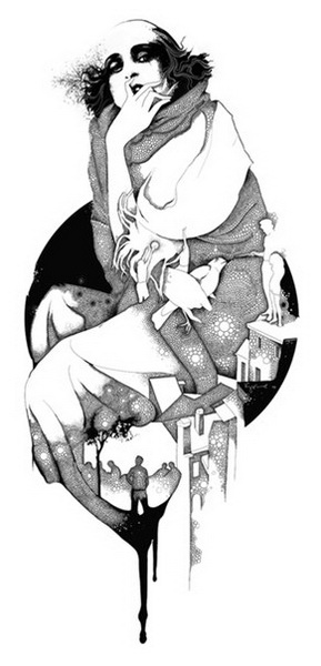 "Картинная галерея Day.Az": Графика Алексея Курбатова - ФОТО