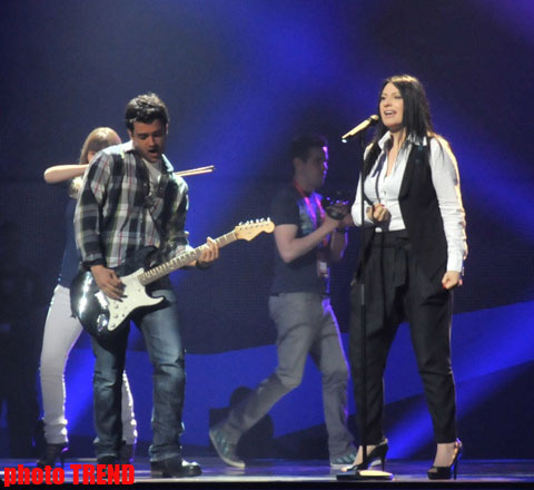 В "Baku Crystal Hall" продолжаются репетиции участников "Евровидения" – ОБНОВЛЕНО – ФОТО