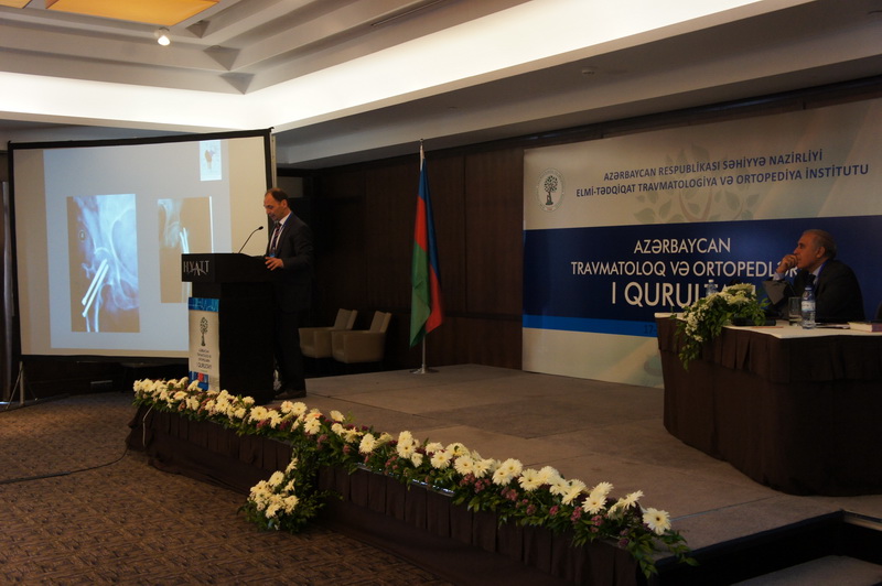 Azərbaycan travmatoloqlar və ortopedlərin I Qurultayı keçirilmişdir - FOTO