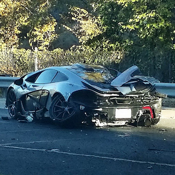 Американец разбил McLaren P1 за $1,2 млн. сразу после покупки - ФОТО