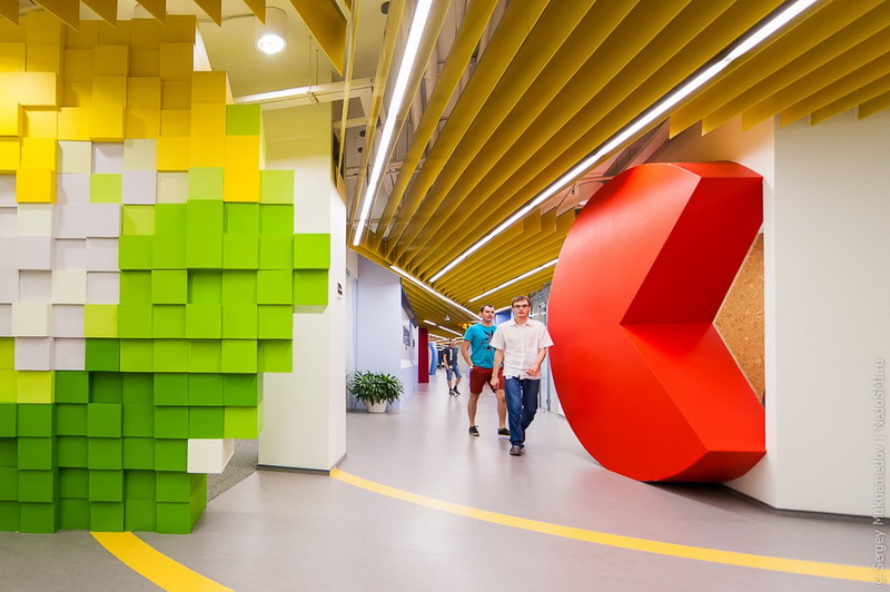 Необычный офис Яндекса - ФОТОСЕССИЯ