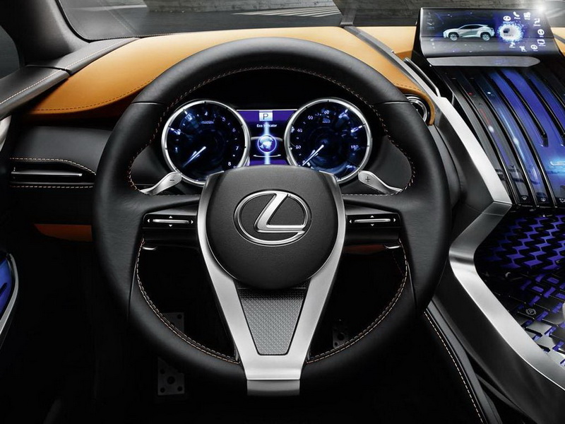 Концептуальный кроссовер Lexus прозвали "скомканной бумажкой" - ФОТО