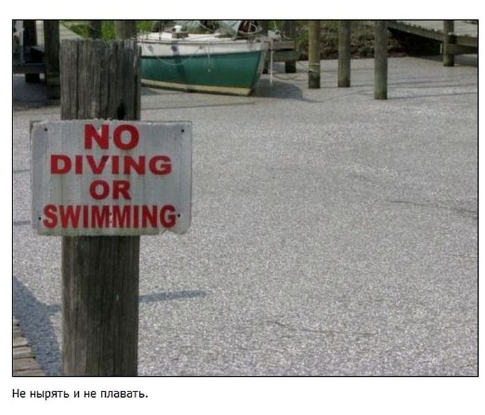 Самые забавные дорожные таблички по всему миру - ФОТО