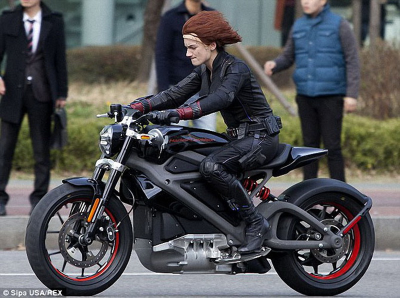 Новый Harley-Davidson с электродвигателем - ФОТОСЕССИЯ