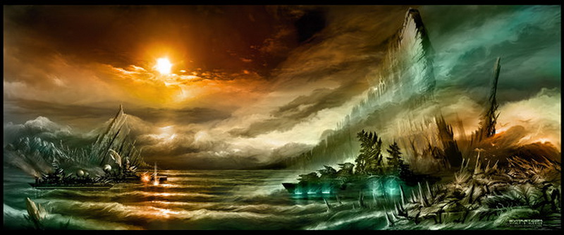 "Картинная галерея Day.Az": Очень красивый фэнтези-арт - ФОТО