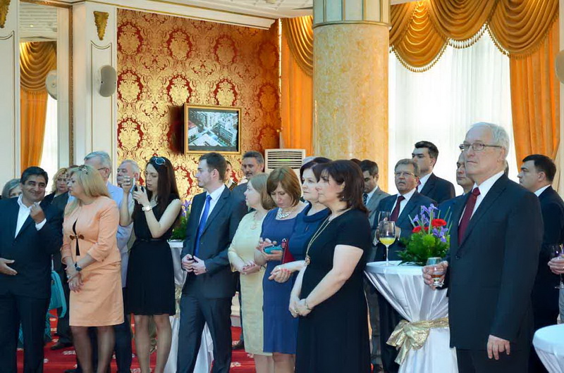 Посольство Азербайджана в Молдове дало прием ко Дню Республики - ФОТО