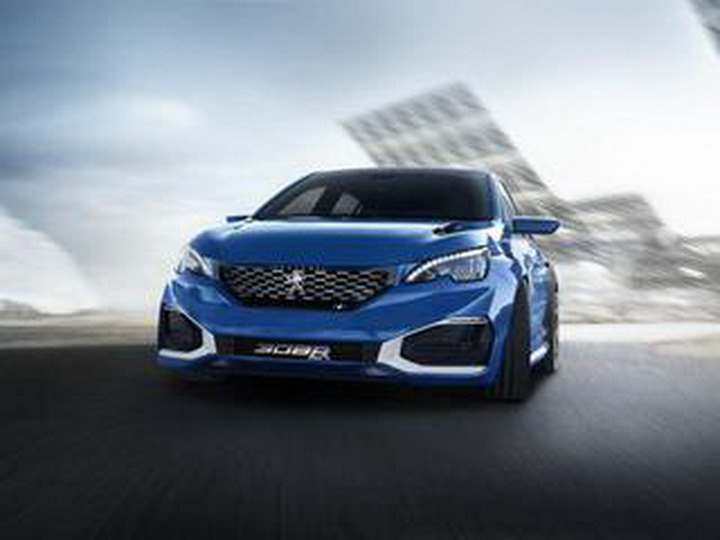 Peugeot 308 R стал гибридным и 500-сильным - ФОТО