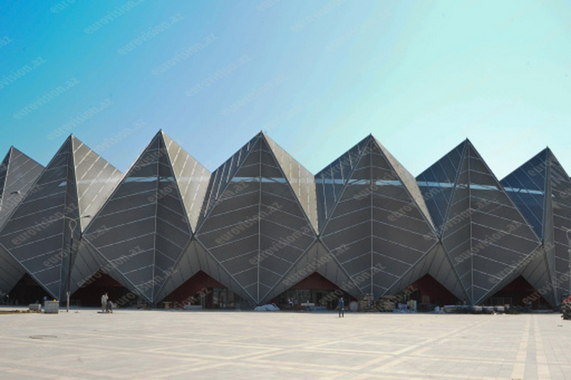 В Baku Crystal Hall завершается подготовка к "Евровидению 2012" - ФОТО