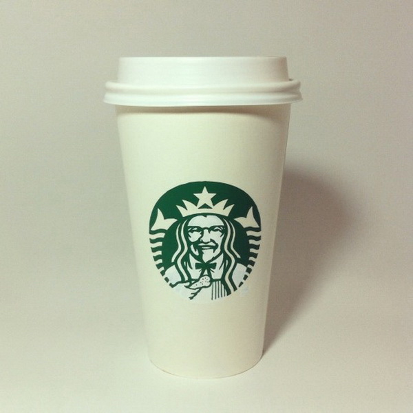 "Картинная галерея" Day.Az: Искусство из стаканчиков Starbucks - ФОТО