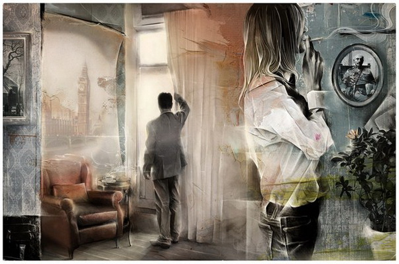 "Картинная галерея Day.Az": Графика Алексея Курбатова - ФОТО