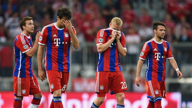 "Бавария" обыграла "Барсу", но распрощалась с ЛЧ - ОБНОВЛЕНО - ФОТО