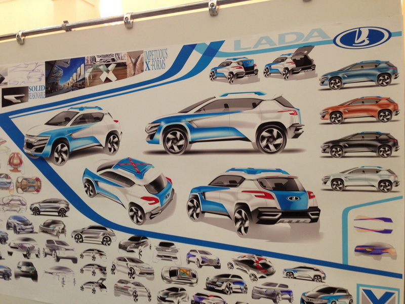 "АвтоВАЗ" выбрал лучшие эскизы нового концепта Lada - ФОТО
