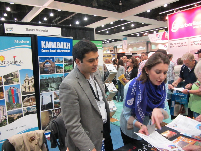 Azərbaycan Los Ancelesdə keçirilmiş Turizm Sərgisində təmsil olunmuşdur - FOTO