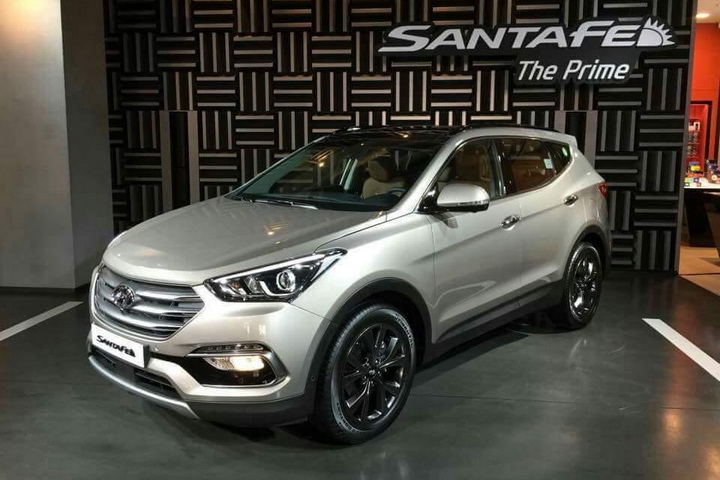 Hyundai представил обновленный Santa Fe - ФОТОСЕССИЯ