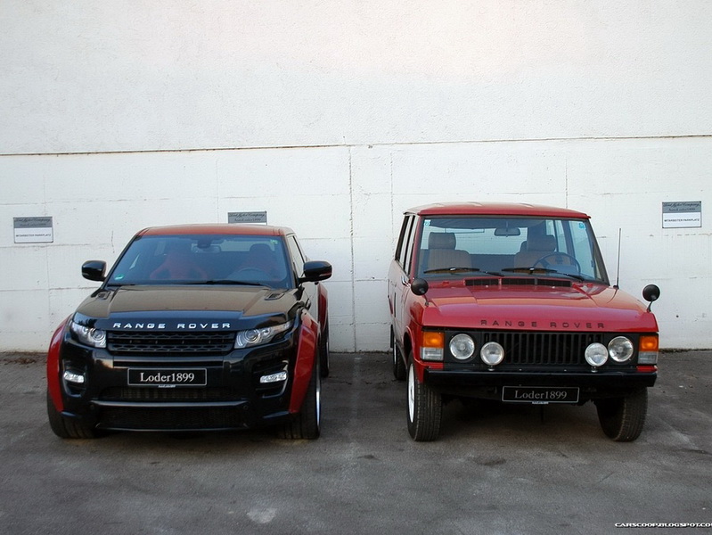 Range Rover Evoque получил экстремальную "обувь" - ФОТОСЕССИЯ