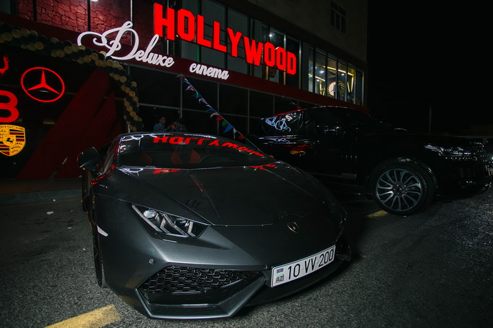 В Баку торжественно открылся новый cinema-клуб "Hollywood" - ФОТО