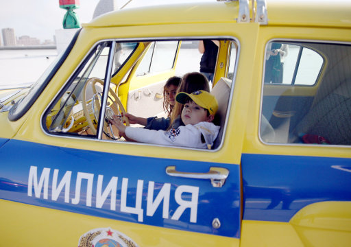 В Баку состоялся пробег классических автомобилей, посвященный 91-й годовщине со дня рождения общенационального лидера Гейдара Алиева - ФОТО
