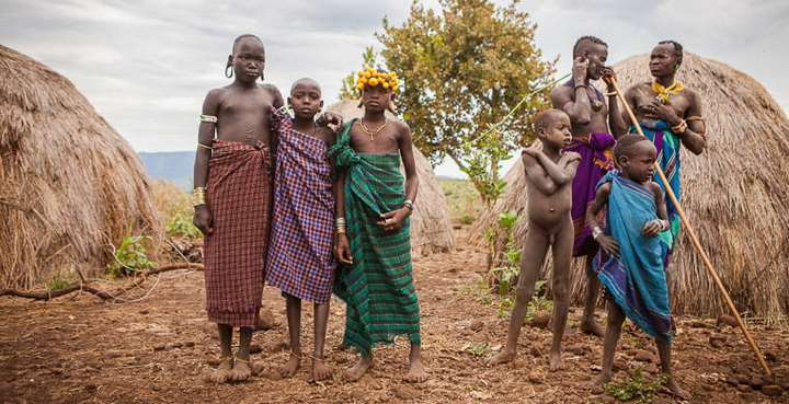 Жизнь женщин в африканских племенах - ФОТОСЕССИЯ