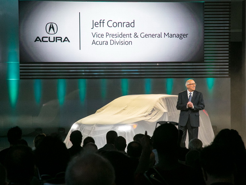 Серийный флагман Acura RLX представлен в Лос-Анджелесе - ФОТОСЕССИЯ