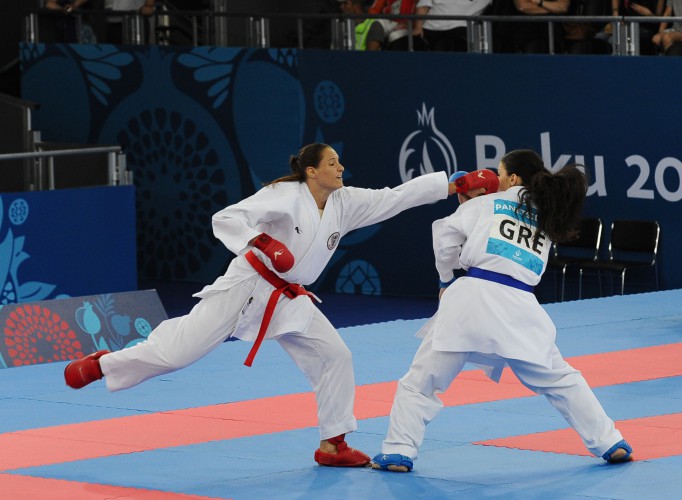 "Баку-2015": завершились полуфинальные состязания по карате - ОБНОВЛЕНО - ФОТО