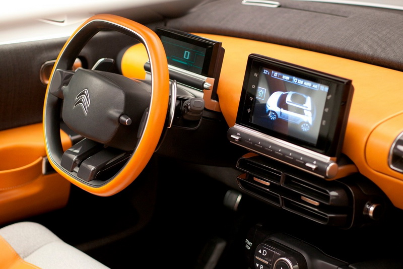 Citroen рассекретил машину с подушкой на потолке - ФОТО