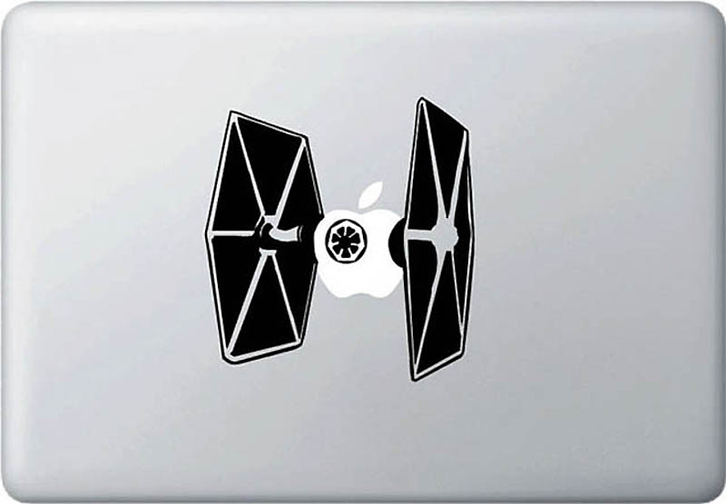 50 креативных наклеек на MacBook - ФОТОСЕССИЯ