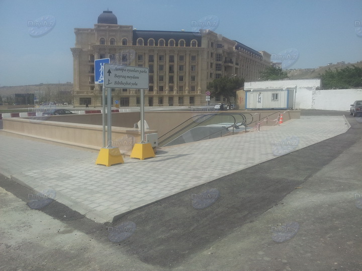 Новшество на въезде в центр Баку - ФОТО