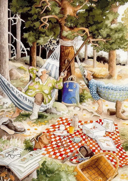 "Картинная галерея" Day.Az: Веселые финские бабки - ФОТО