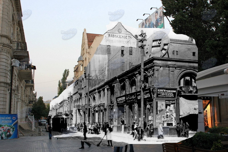 "Фотоклуб Day.Az": Коллаж новых и старых фотографий Баку - ФОТО