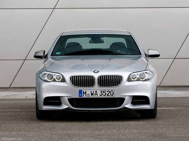 Новый BMW M550d с новым три-турбо дизельным двигателем - ФОТОСЕССИЯ