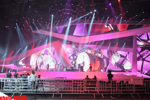 В "Baku Crystal Hall" продолжаются репетиции участников "Евровидения" – ОБНОВЛЕНО – ФОТО