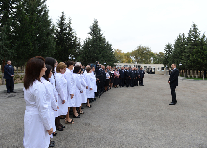 Президент Ильхам Алиев: "В регионах Азербайджана проводится большая созидательная работа" - ОБНОВЛЕНО - ФОТО