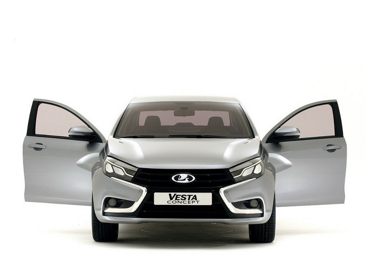 В 2016 году на конвейере в Ижевске появится удлиненная Lada Vesta - ФОТО