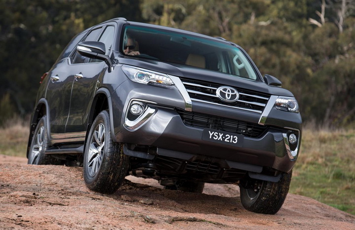 В Австралии официально представили внедорожник Toyota Fortuner - ФОТО